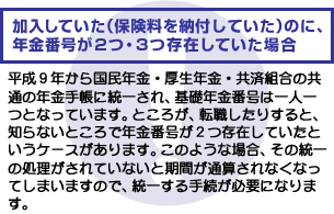 被保険者記録照会